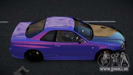 Nissan Skyline R34 Cijagas für GTA 4