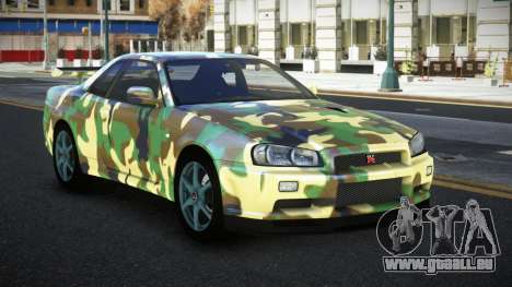 Nissan Skyline R34 Jashra S12 für GTA 4