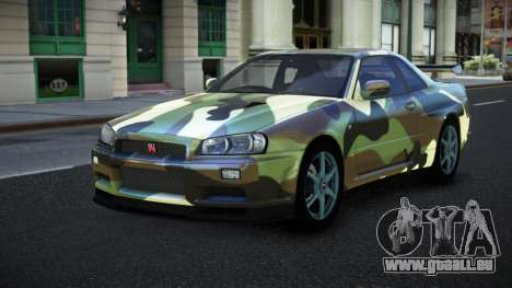Nissan Skyline R34 Jashra S11 für GTA 4