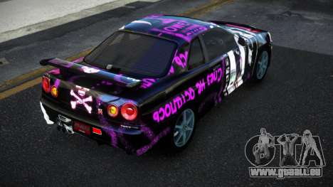 Nissan Skyline R34 Jashra S13 für GTA 4