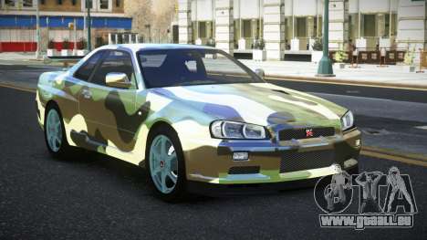 Nissan Skyline R34 Jashra S11 für GTA 4