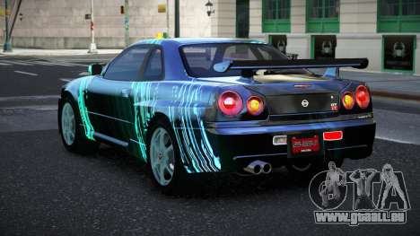Nissan Skyline R34 Jashra S1 für GTA 4