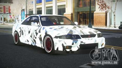 Nissan Skyline R33 Chriley S12 pour GTA 4