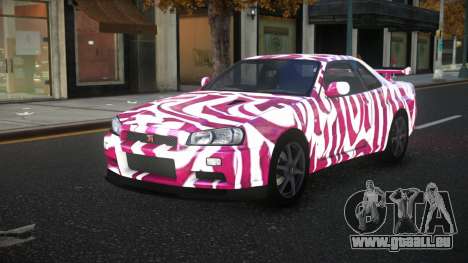 Nissan Skyline R34 Olasin S4 für GTA 4