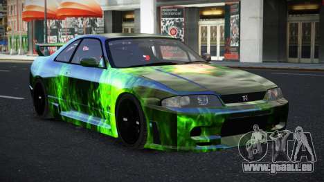 Nissan Skyline R33 GT-R Baslly S14 pour GTA 4