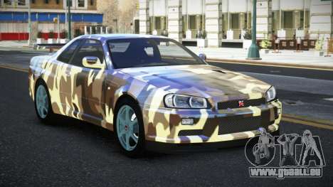 Nissan Skyline R34 Jashra S7 für GTA 4