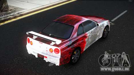 Nissan Skyline R34 Olasin S10 für GTA 4