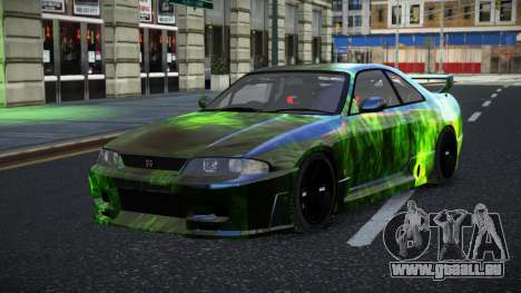 Nissan Skyline R33 GT-R Baslly S14 pour GTA 4