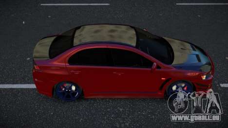 Mitsubishi Lancer Evolution X Kiyyateli für GTA 4
