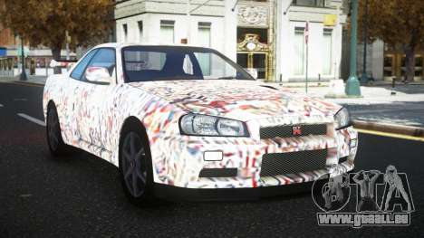 Nissan Skyline R34 Olasin S1 für GTA 4