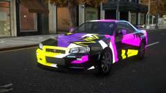 Nissan Skyline R34 Olasin S2 für GTA 4