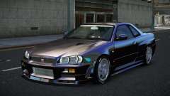 Nissan Skyline R34 Menhiluw für GTA 4