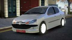 Peugeot 206 Belxav pour GTA 4
