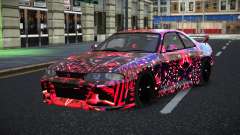 Nissan Skyline R33 GT-R Baslly S4 für GTA 4