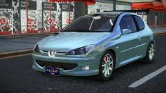 Peugeot 206 Cuxen pour GTA 4