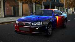 Nissan Skyline R34 Olasin S6 für GTA 4