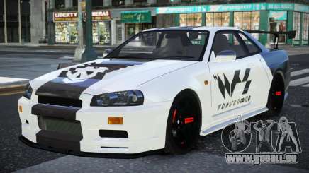 Nissan Skyline R34 Tardu pour GTA 4