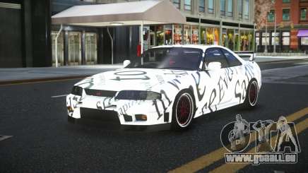 Nissan Skyline R33 Chriley S11 pour GTA 4
