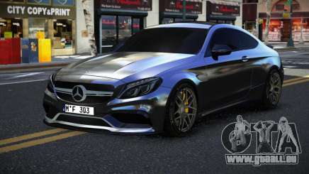 Mercedes-Benz C63S AMG Fibla pour GTA 4