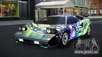 Lamborghini Countach Zamew S12 für GTA 4