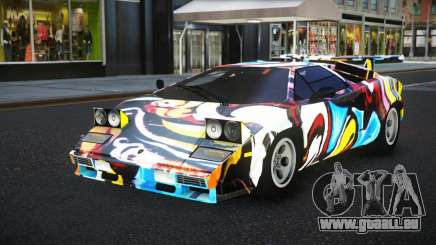 Lamborghini Countach Zamew S6 für GTA 4