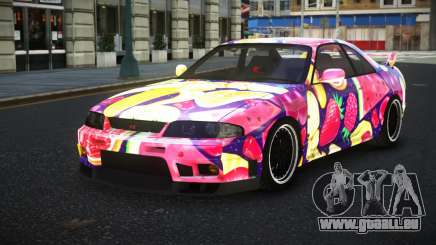 Nissan Skyline R33 Fersa S2 für GTA 4