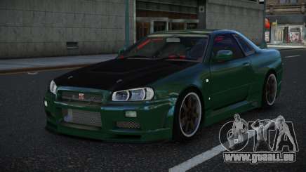 Nissan Skyline R34 Nudtap pour GTA 4