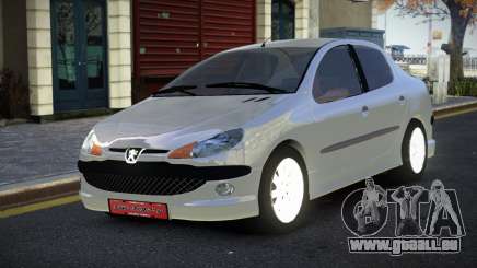 Peugeot 206 Belxav pour GTA 4
