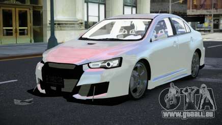 Mitsubishi Lancer Evolution X Wuxepamoz für GTA 4