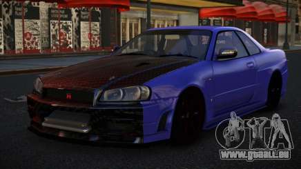 Nissan Skyline R34 Cijagas pour GTA 4