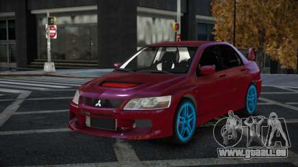 Mitsubishi Lancer Evolution IX Doqmecuse pour GTA 4
