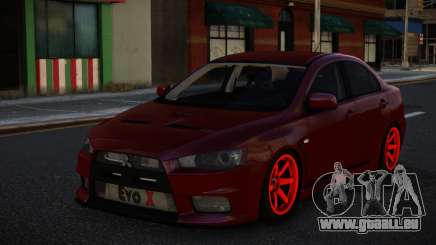 Mitsubishi Lancer Evolution X Xofiweyor pour GTA 4
