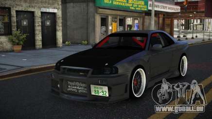 Nissan Skyline R33 Rozu für GTA 4