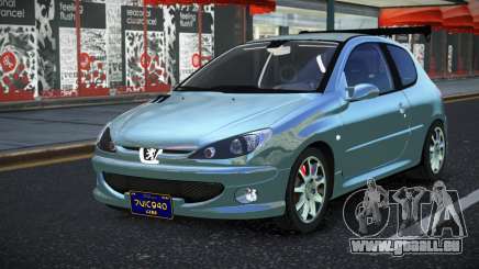 Peugeot 206 Cuxen für GTA 4