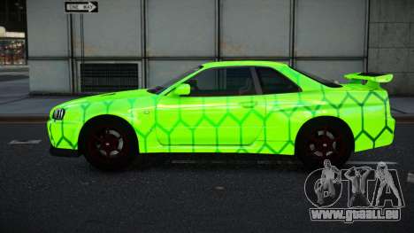 Nissan Skyline R34 Vinor S8 für GTA 4