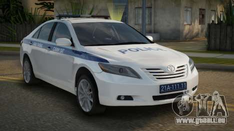 2007 Toyota Camry LE Traffic Police für GTA San Andreas