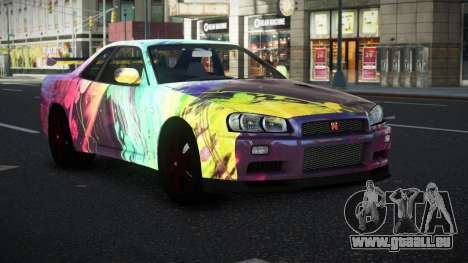 Nissan Skyline R34 Vinor S7 für GTA 4