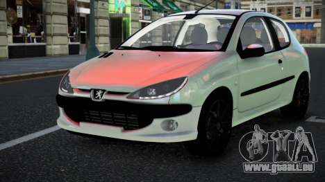 Peugeot 206 Lahvifelo pour GTA 4