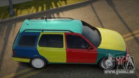 1998 Volkswagen Golf Mk3 Variant Harlequin pour GTA San Andreas