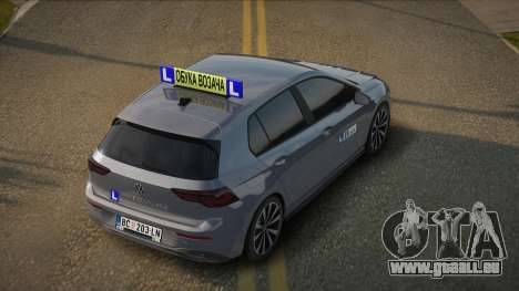 Volkswagen Golf VIII Auto Skola für GTA San Andreas
