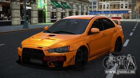 Mitsubishi Lancer Evolution X Taxdug pour GTA 4