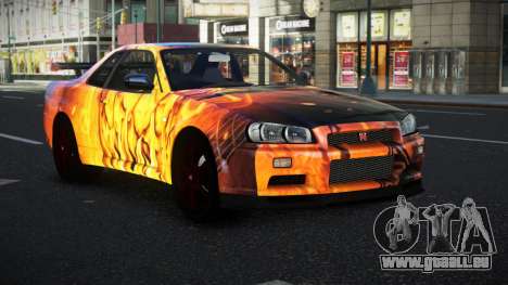 Nissan Skyline R34 Vinor S14 pour GTA 4