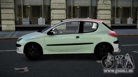 Peugeot 206 Lahvifelo pour GTA 4