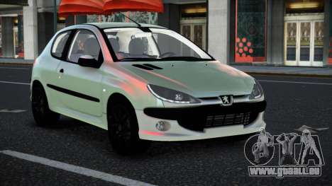 Peugeot 206 Lahvifelo pour GTA 4