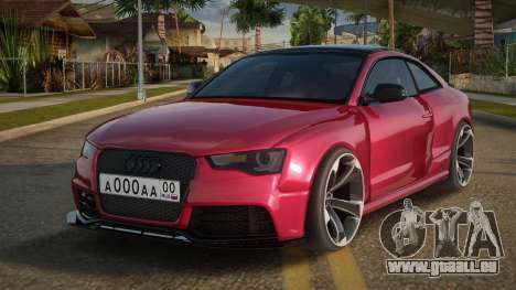 Audi RS5 Black HQ pour GTA San Andreas