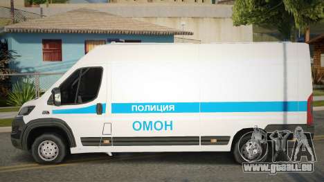 2021 Fiat Ducato Omon für GTA San Andreas