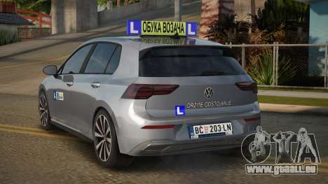 Volkswagen Golf VIII Auto Skola für GTA San Andreas