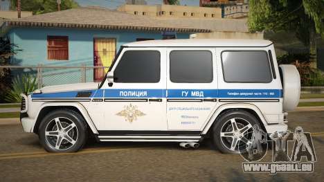 Mercedes-Benz G55 AMG (G-Class) Russian Police für GTA San Andreas