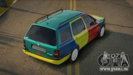 1998 Volkswagen Golf Mk3 Variant Harlequin pour GTA San Andreas