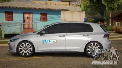 Volkswagen Golf VIII Auto Skola für GTA San Andreas